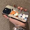 Cross Judy Nick Silver Shell Cute Phone Case for Apple 17/16/15 Pro, 14 Pro Max, 13/12