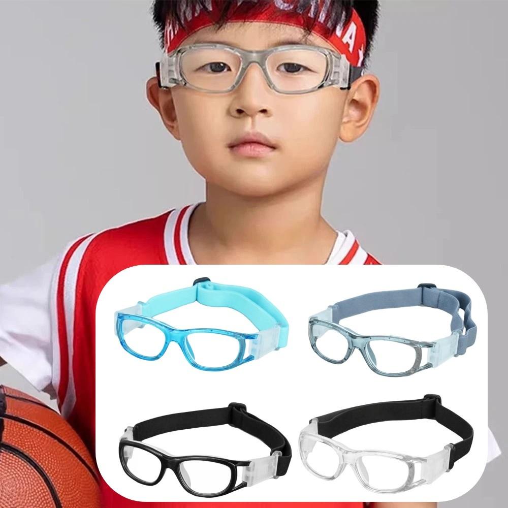 Clear Teenager Eye Protect Glasses Adjustable Strap Sport Protective Eyewear Football