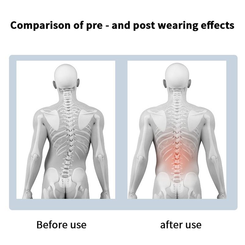 1Pcs Back Braces For Lower Back Pain Relief With 4 Stays, Breathable Back Support Belt For Work , Anti-Skid Lumbar Support Belt