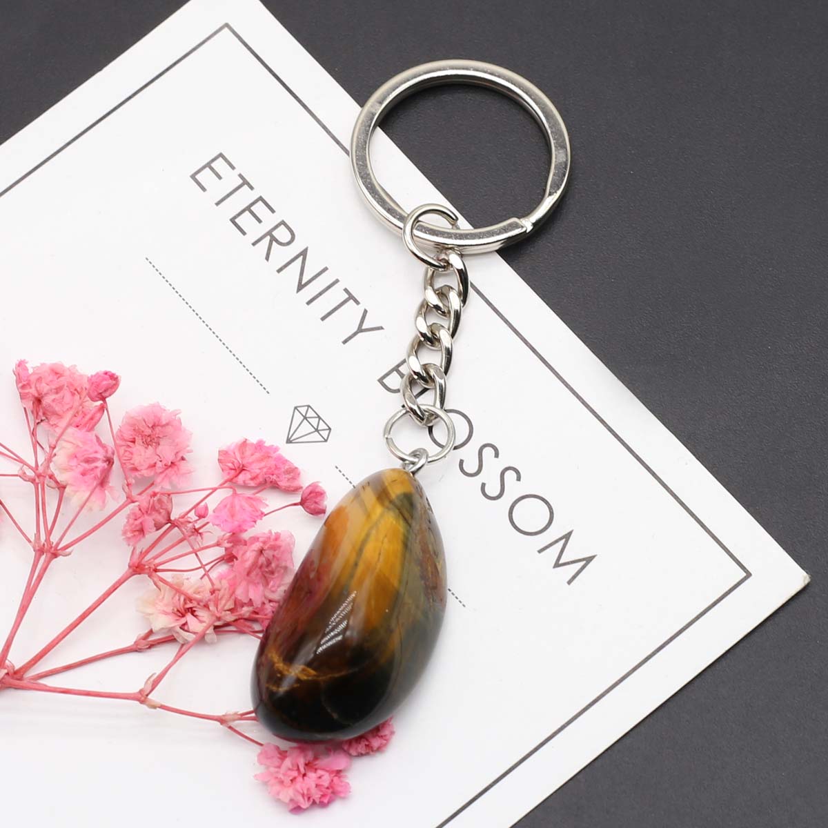 

Лидер продаж, персонализированный брелок из натурального камня, нерегулярный кулон, брелок унисекс для женщин и мужчин, ювелирные изделия, подарки 15x30-20x40mm