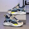 Boys' Sports Shoes Leather Surface Waterproof 2025 Spring and Autumn New Anti-microfiber Middle and Older Children's Running Shoes Primary School Stu