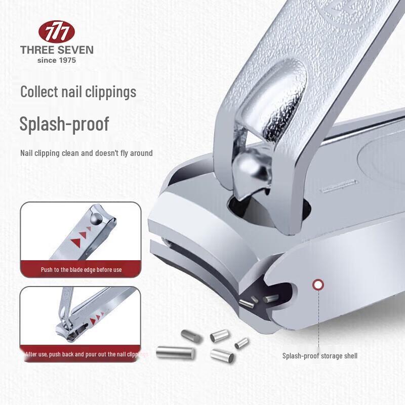 777 THREE SEVEN Nail Clipper with File