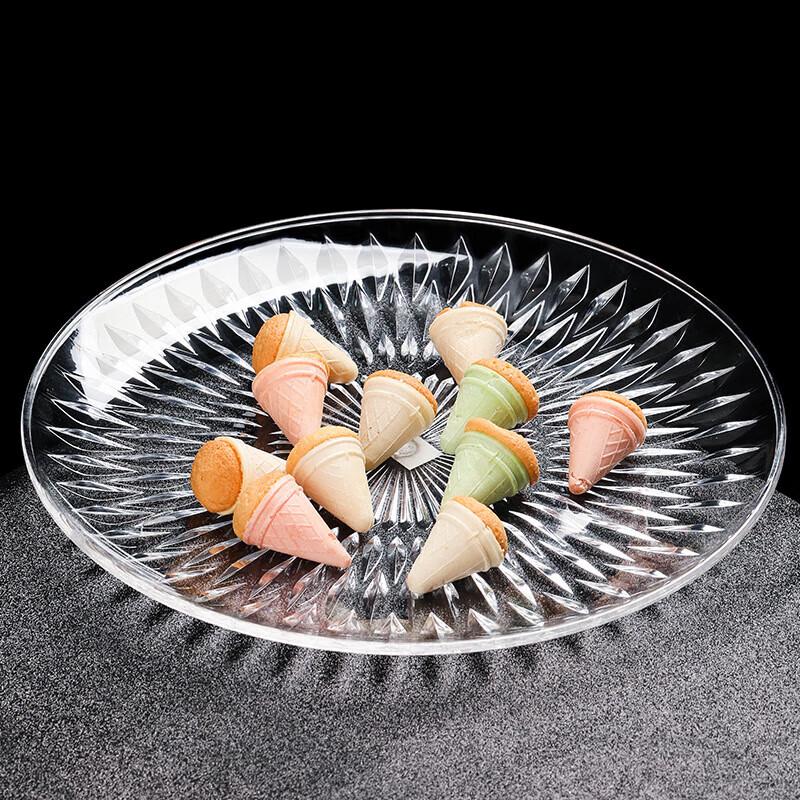 Jingqingfu Transparent Acrylic Drop-Resistant Serving Plate