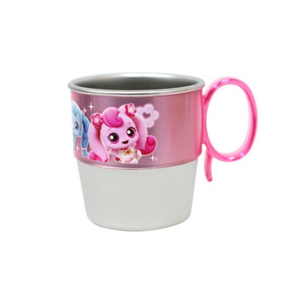 

Детская чашка из нержавеющей стали Leburn Mysterious Catch с ручкой, разноцветные, 1 шт., популярные корейские товары для родителей