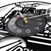 Wandtrommel Schlagzeuger Personalisierte Uhr Musikinstrument Schlagzeugset Wanddekoration Schallplatten-Wanduhr Musikliebhaber Schlagzeuger Geschenk