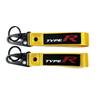 Stickerei Auto Logo Schlüsselanhänger Kette Schlüsselanhänger Schlüsselanhänger Geschenk für Honda Civic Type R FK8 Type S Auto Dekoration Styling Zubehör FL3