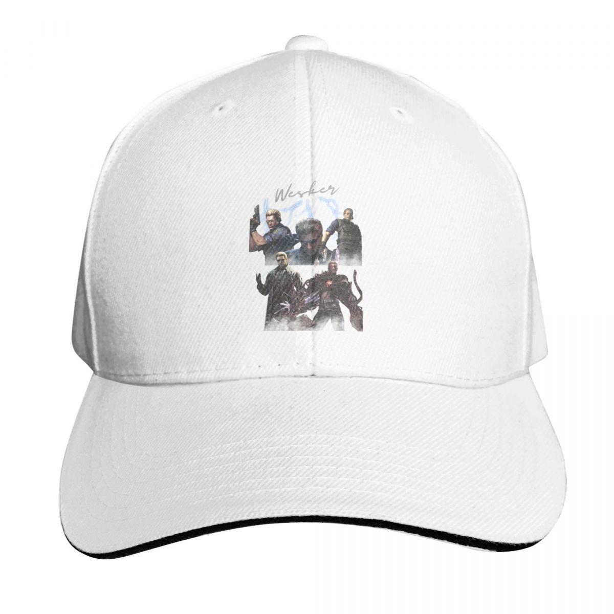 

Albert Wesker Collage Cap Fashion Casual Baseball Caps Adjustable Hat Hip Hop Summer Unisex Baseball Hats Polychromatic One Size