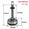 1Pcs 304 Stainless Steel Furniture Leveling Foot Table Leg Leveler  for Office Household Leveling
