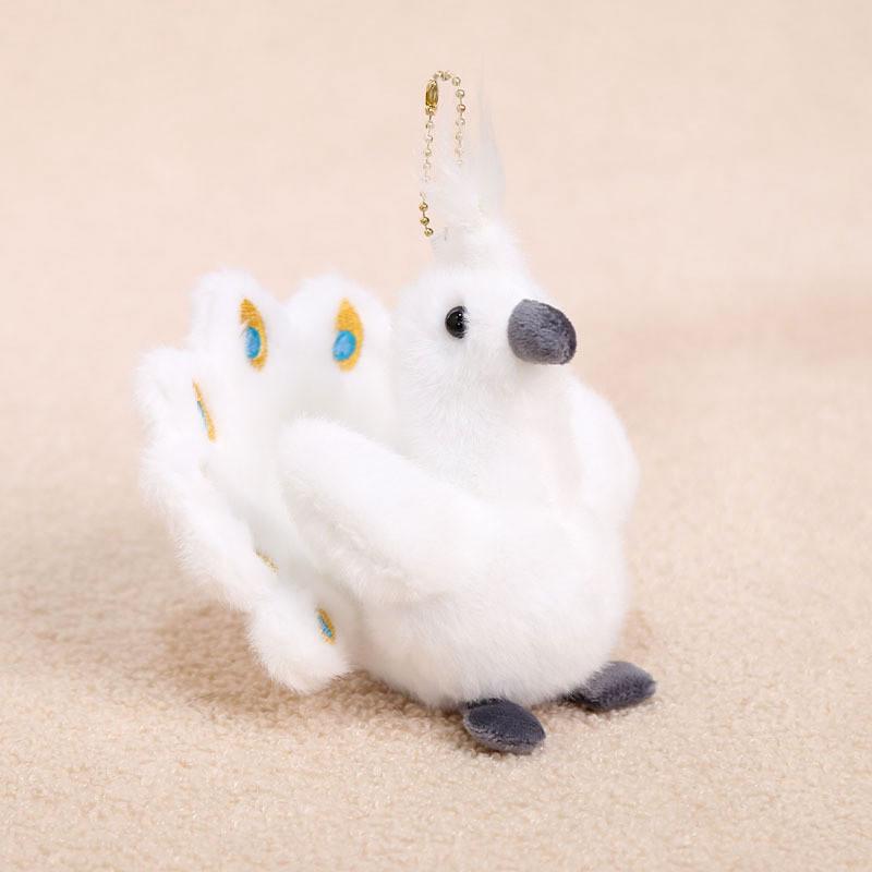 Peacock Plush Keychain Animal Soft Toy For Girls And Boys Bags Decor