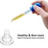 8 Pack Liquid Dropper Silicone and Plastic Droppers Pipettes with Bulb Tip Eye