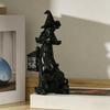 Witches Lamp Gothics Decors,Witches Table Lamp with LED Lantern,Unique Night Lights for Bedroom Desk Halloween Home Decors