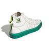 adidas Originals Nizza Hi Rf Canvas Casual Slip Resistant Durable High Top Skate Shoes Unisex Sneakers White Green GX2707