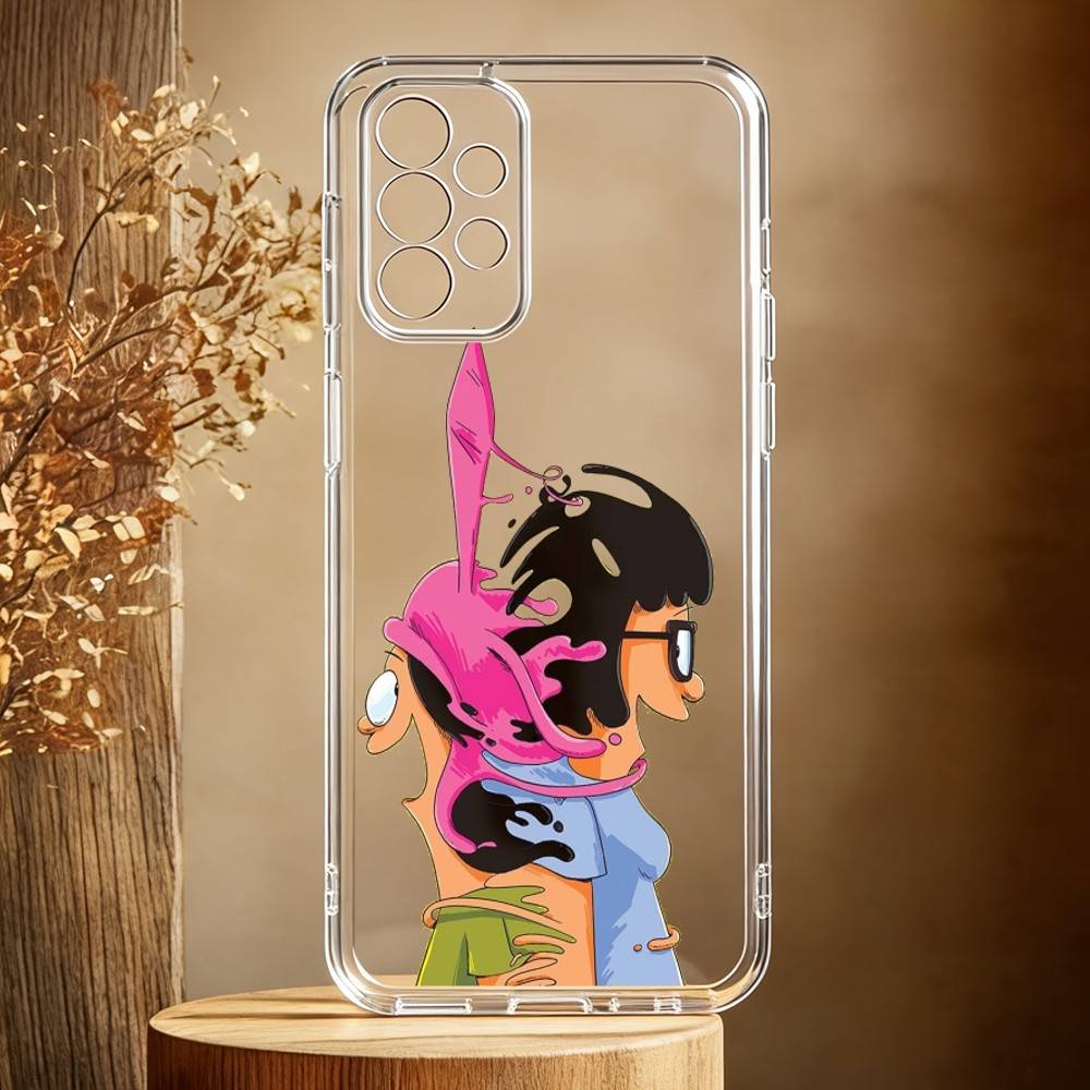 B-Bob's B-Burgers-RS Phone Case For Samsung Galaxy A71,A70,A52,A51,A40,A30 Transparent Cover