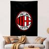 "ACM Logo with Red and Black Stripes" Patterned tapestry home decor, suitable for bedroom and living room, gift