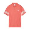 SS24 CORE 3STRP Polo Shirt Men's Light Scarlet IS7128