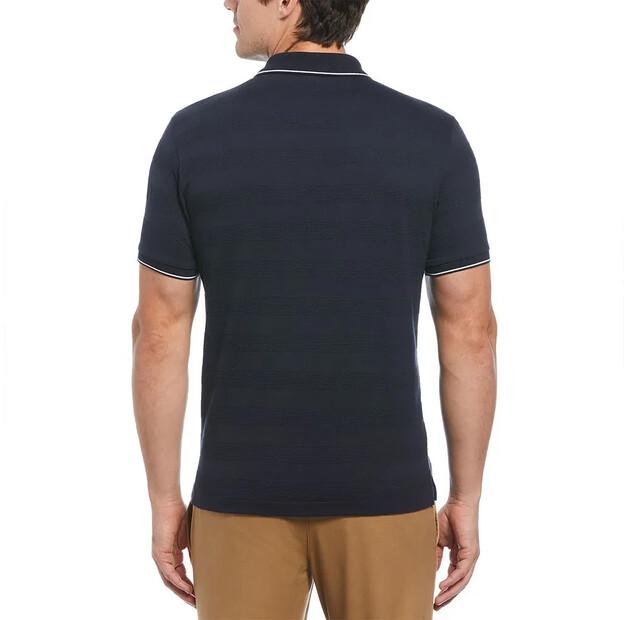 Original Penguin Honeycomb Ao Jacquard Short Sleeve Polo