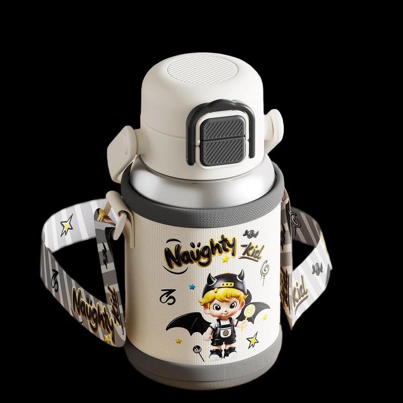 Kute Children s 316 Stainless Steel Insulated Straw Cup