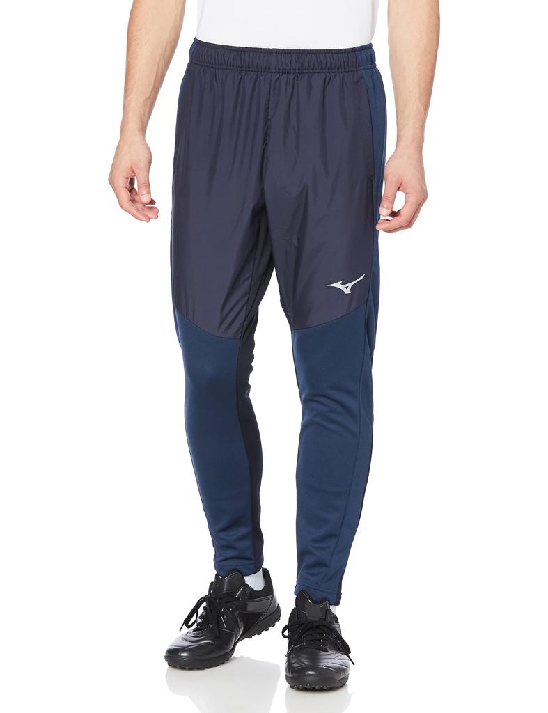 Mizuno PROFESSIONAL LINE Hybrid Fleece Soccer Deep Size S Pants, Long, Wear, P2MD1520, Navy,