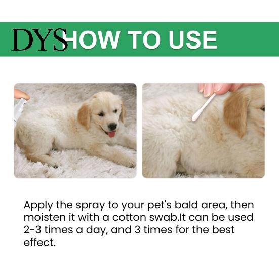 Pet Supplies 30ml Hair Care Spray Anti-shedding Anti-Clumping Growth Fur Repair Damaged Follicles Dog Cat for Puppy