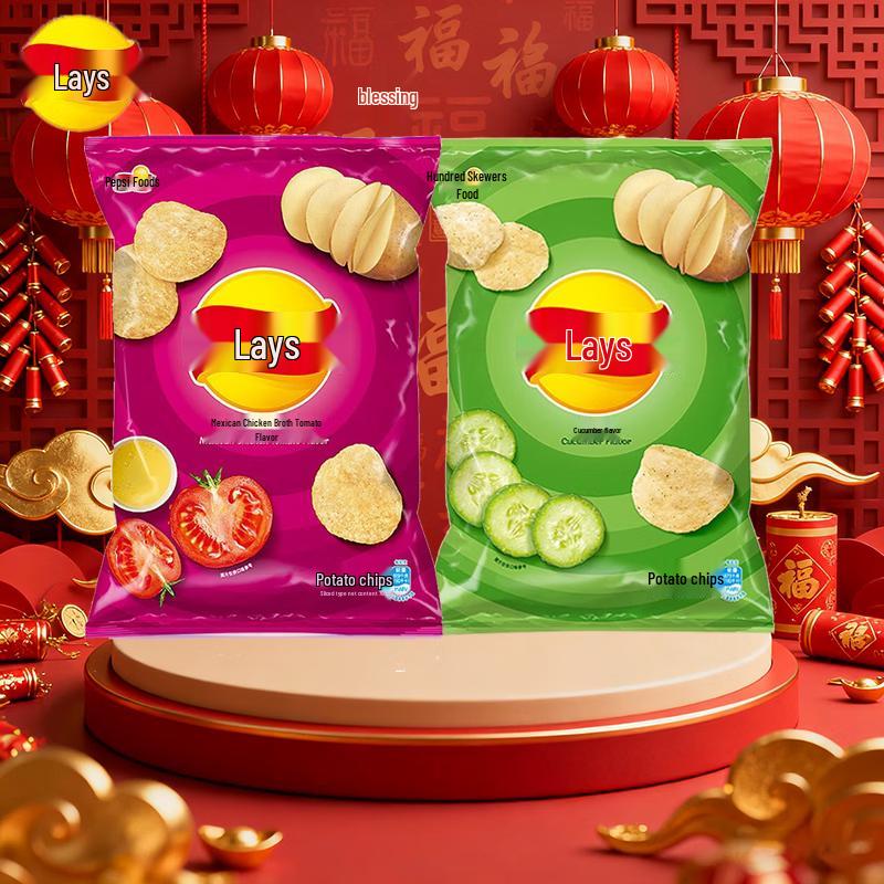 Lay s Tomato & Cucumber Potato Chips