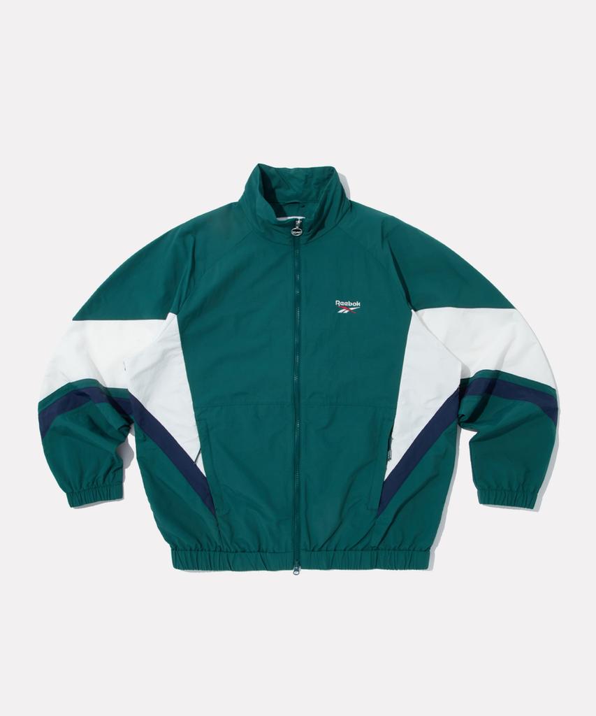Reebok Dna Colorblock Windbreaker - Green