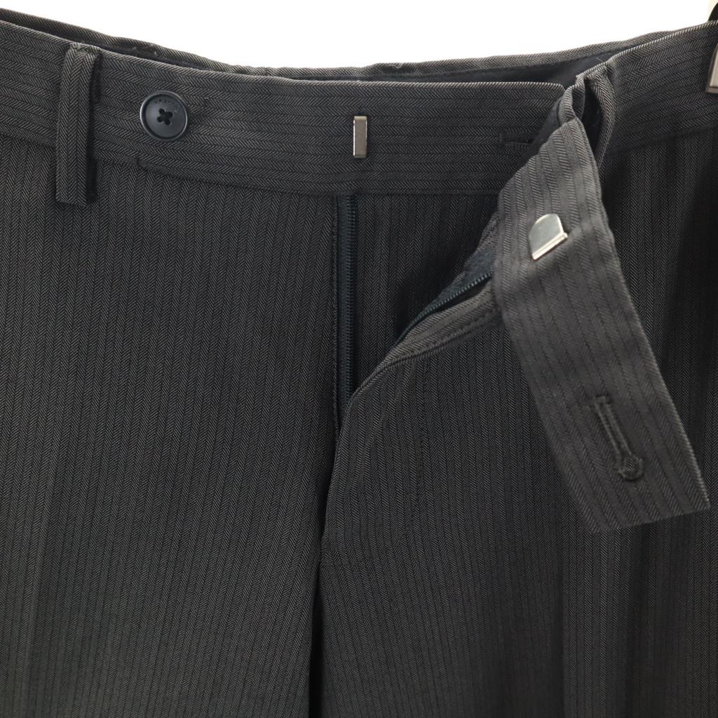 Calvin klein Striped Pattern suit Setup 34 gray Men's Used