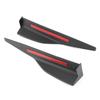 Black Side Skirt Rocker Splitters Diffuser Winglet Fit for Ford Mustang Roush 2015+
