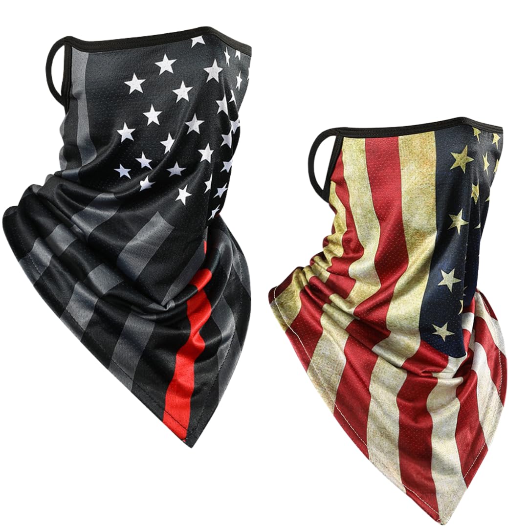 

[RekiLife] Face Mask, Face Cover, Bike, Outdoor, Ear Hook, Breathable, Approx. 47cmx approx. 28cm