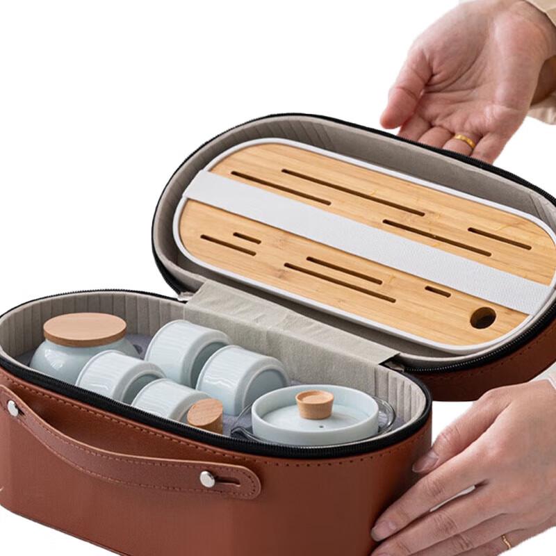 Lantai s Choice Portable Wooden Tea Set