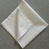 Customized Cotton-Linen Washed Fabric Napkins with Corner Cut-Out Embroidery