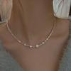 S925 Sterling Silver Thorned Crown Pearl Necklace - Women's Luxury Clavicle Chain Jewelry