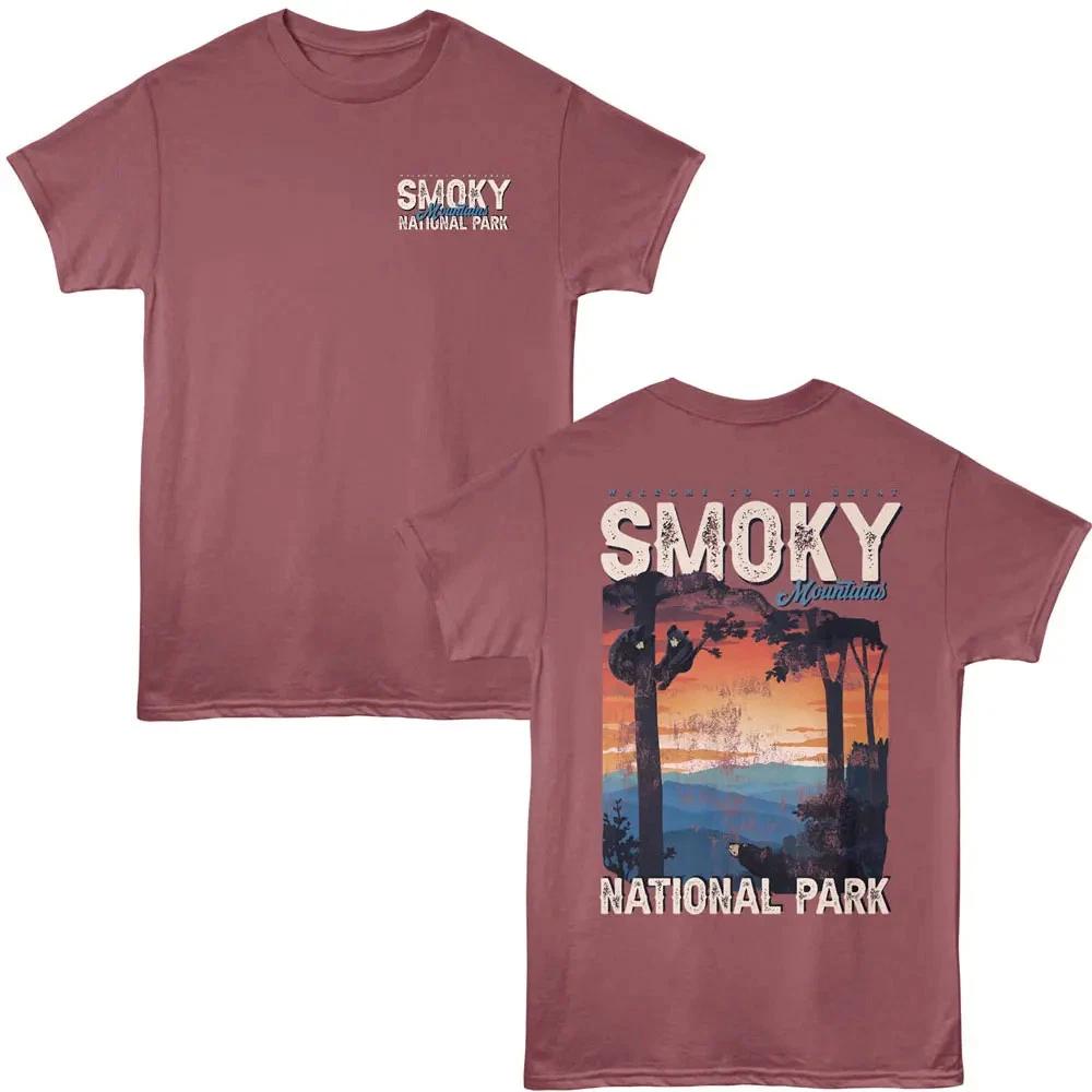 Great Smoky Mountains Bear Sunset Men s T-Shirt XL