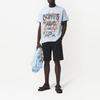 Burberry T Shirt Unisex Light Blue 80374681