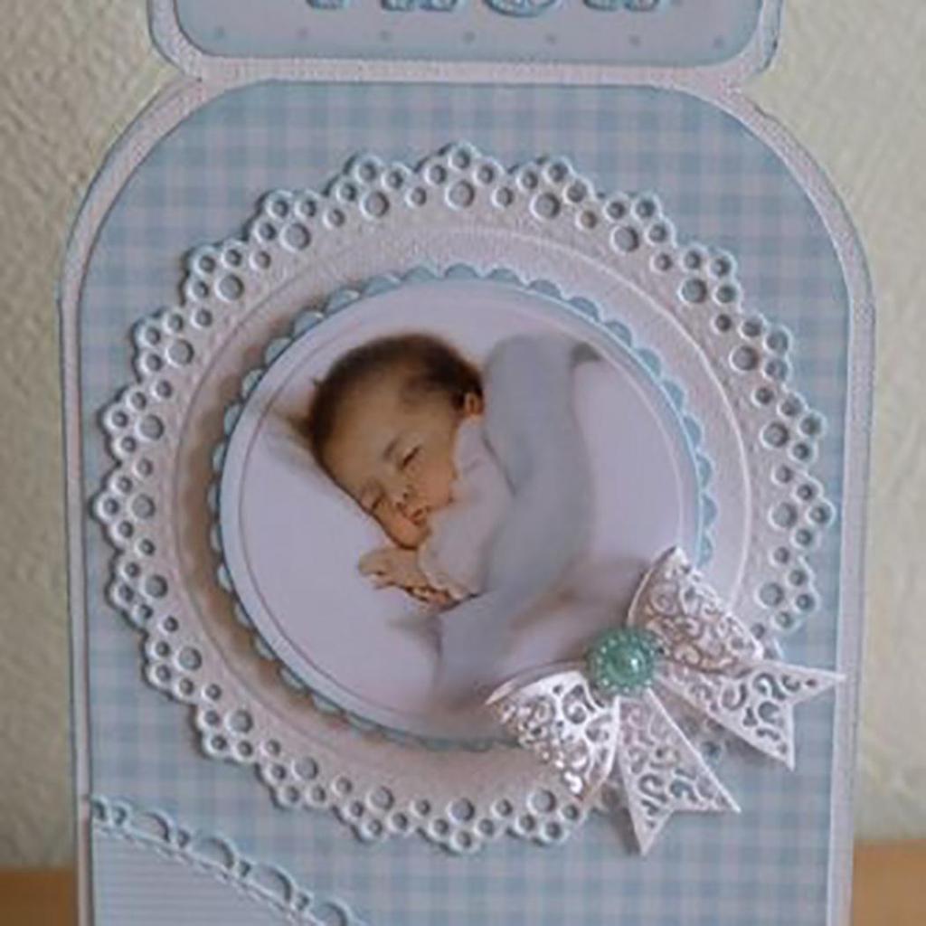 4Pcs Round Lace Metal Cutting Die Stencils DIY Scrapbooking Album Embossing Tool