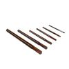 6 Pcs 1:50 Taper Pin Alloy Steel 3mm to 10mm Manual Finishing Hand Reamer Set for CNC Machine Shop