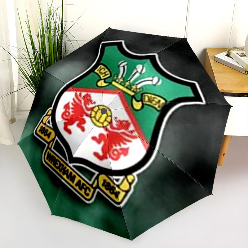 Rexham A.F.C. Heritage Emblem Folding umbrella Suitable for all seasons Umbrella Sun umbrella Sun umbrella printing