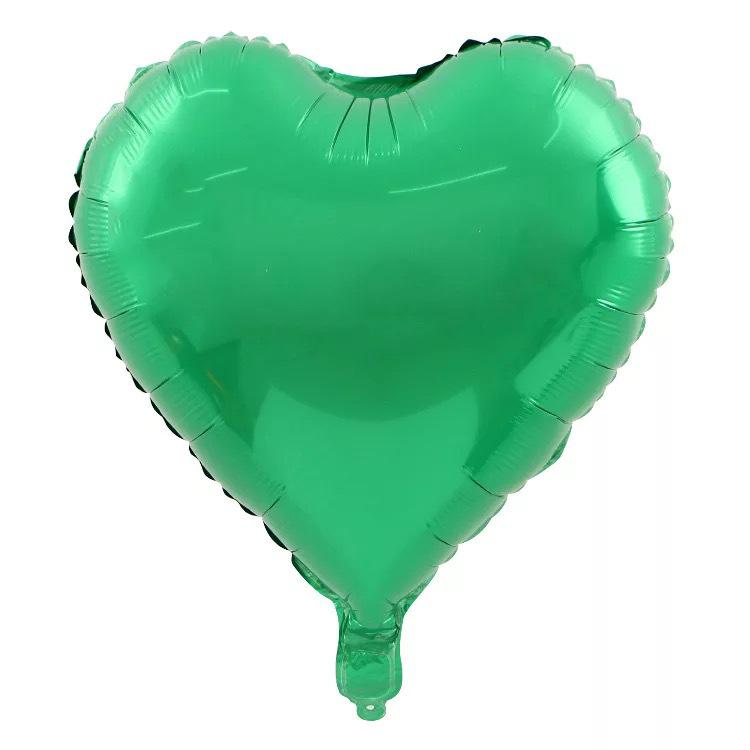 18" Herzförmiger Folienballon für Hochzeiten & Valentinstagsfeiern