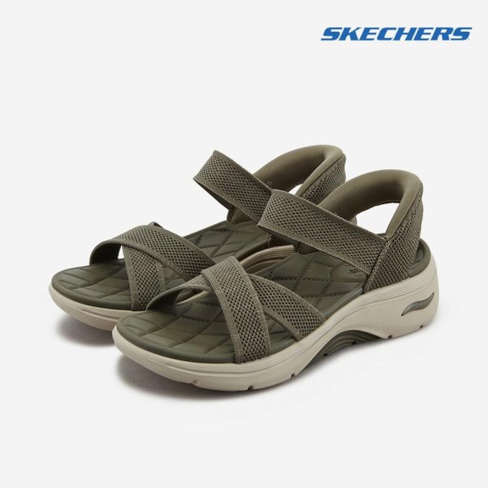 Skechers Women Go Walk Arch Fit 2.0 Sandals Gn Sp0wscgm013