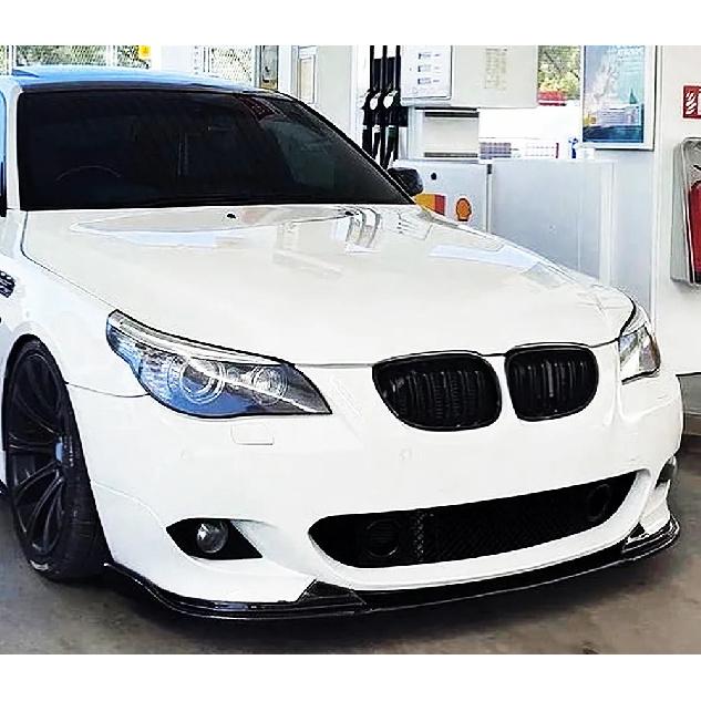 For BMW 5 Series E60 E61 525i 530i 540i 550i M Sport 2005-2010 Front Bumper Splitter Lip Chin Spoiler Diffuser Car Accessories