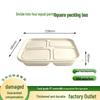 ZL Biodegradable 4-Compartment Corn Starch Meal Box