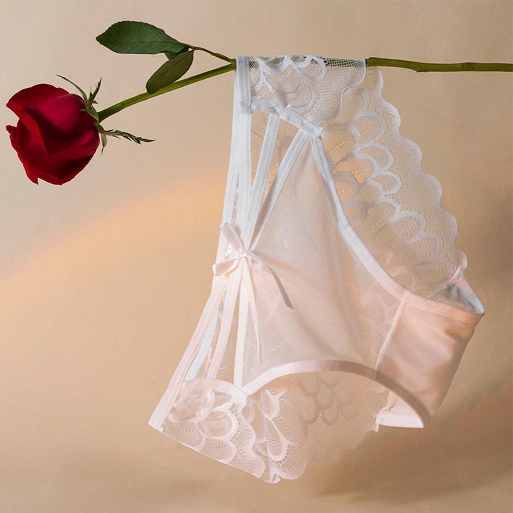 Hot Girl Lace Panties Womens Invisible Medium Elasticity Mesh