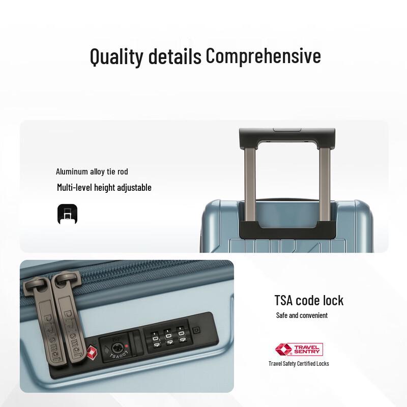 Diplomat 19-Inch Carry-On Spinner Suitcase
