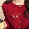 New Pony-shaped Brooch Cute Cartoon Horse Clamp Adorable Accessory for Clothes Horse-year New Year Ornament Gifts DIY Handmade