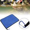 Pure Cotton Thickened Fishing Towel Double Sided Water Absorption Towel with Metal Hook(Fishing Towel )