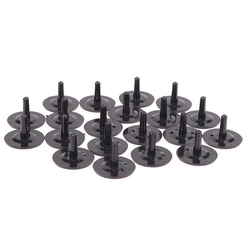 20 Stück Tragbare Runde Kunststoff Golfball Positionsmarkierer Ausrüstung Für Golfer Sortierte Farbe Golfballmarkierung