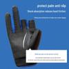 Men's Ultra-Thin Waterproof Fishing Gloves with Sun Protection, Anti-Prick Design, and Anti-Slip Three-Finger Cut for Summer Fly Fishing