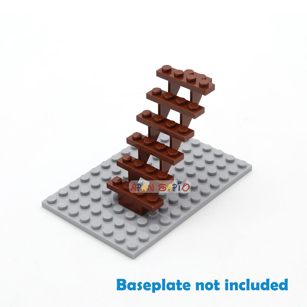 20pcs DIY Building Blocks Ladder 7x4x6 Thick Figure Bricks Educational Creative Size Compatible With 30134 Toys for Children