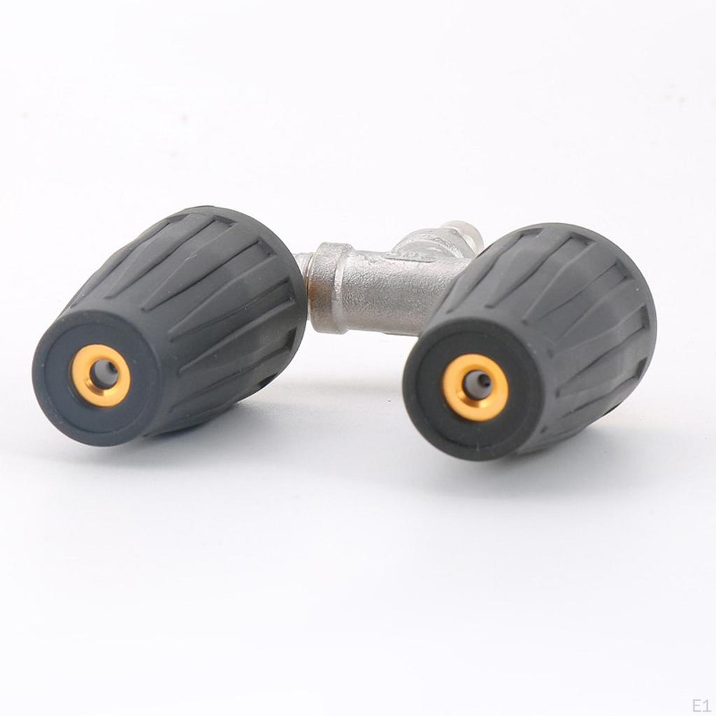 Pressure Washer Nozzle 1/4 Inch Quick Connector High 360°Rotating Sprayer Power