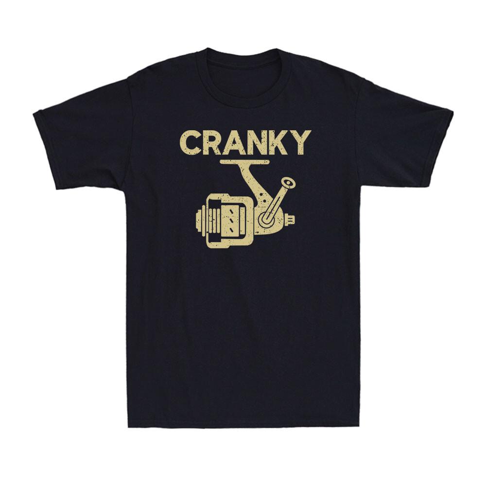 Crankbait Fishing Lure - Cranky Funny Gift Ideas For Fishing Men s T-Shirt M