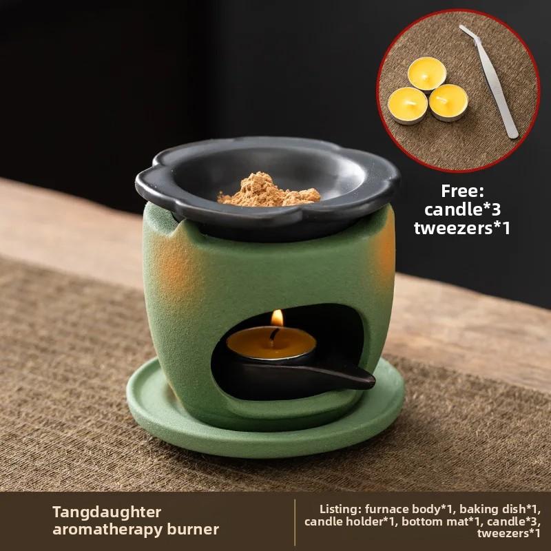 

Свеча Ароматерапевтическая печь Печь для эфирных масел Ароматерапевтический держатель Лампа Горелка Домашний декор Бытовой Романтический